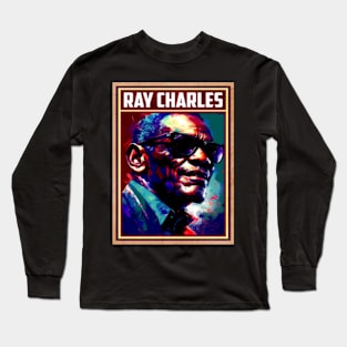 Retro Charles Soul Music Long Sleeve T-Shirt